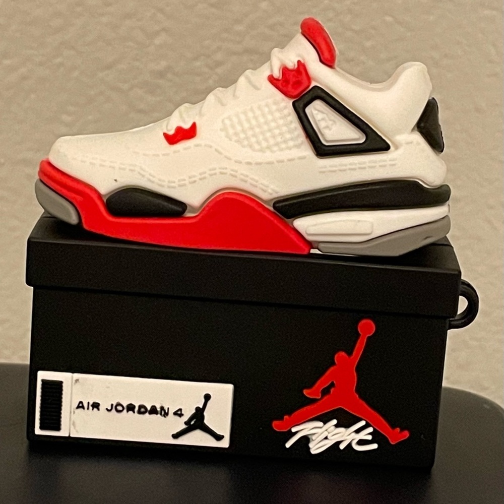 Luxury Sneakers Shoe Case Box Silicone Cove Earphone for Apple Airpods  Pro